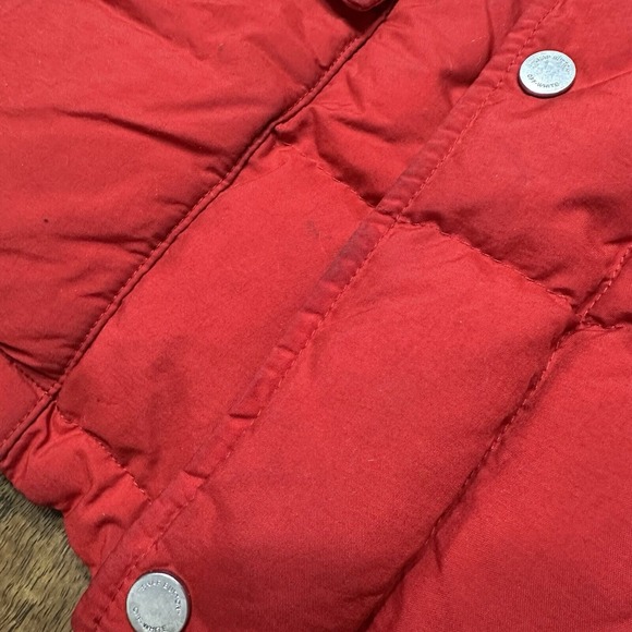 Virgil Oblah Off White Down Puffer Jacket 2013 Red Large ‎ Authentic - Picture 4 of 16